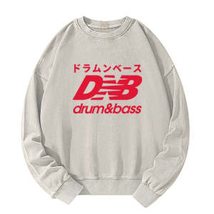 Image of Tokyo-Tiger Drum And Bass Japan Washed Sweatshirt