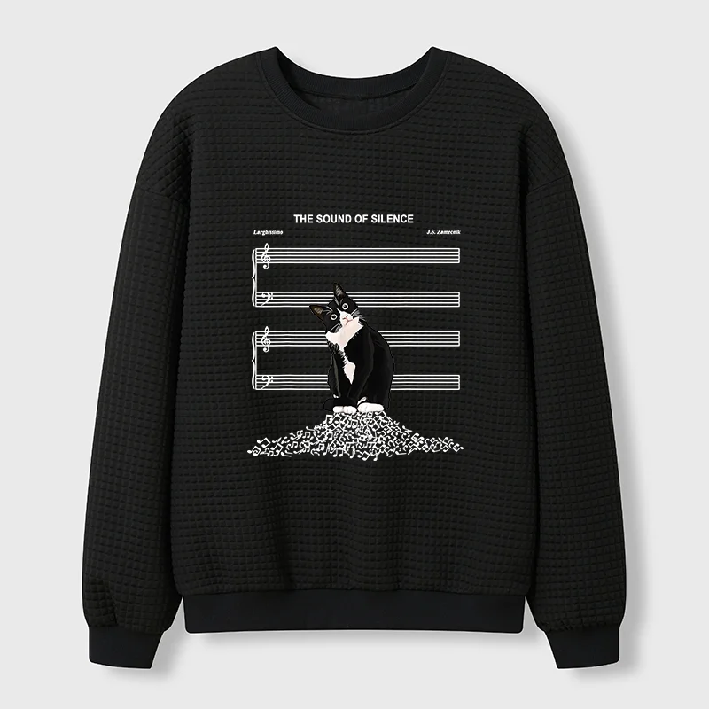 Tokyo-Tiger The Sound Of Silence Waffle Sweatshirt