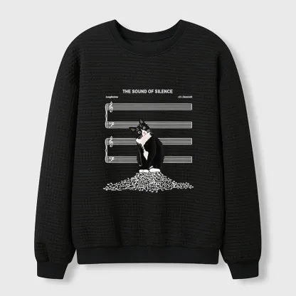 Tokyo-Tiger The Sound Of Silence Waffle Sweatshirt
