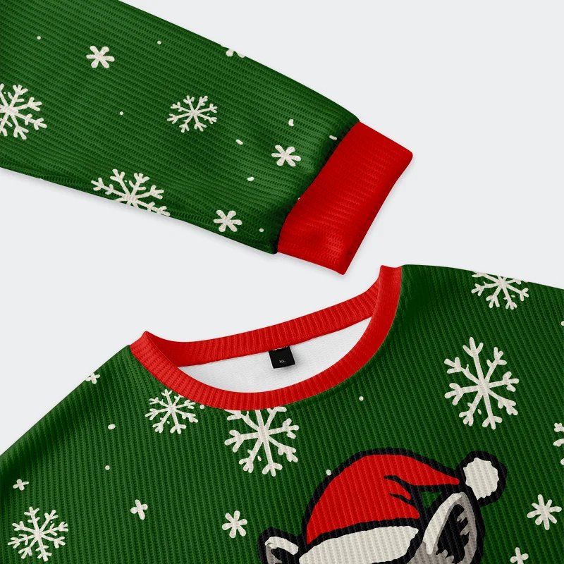 Tokyo-Tiger Raccoon Monster Christmas Ugly Sweatshirt