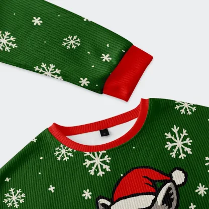 Tokyo-Tiger Raccoon Monster Christmas Ugly Sweatshirt