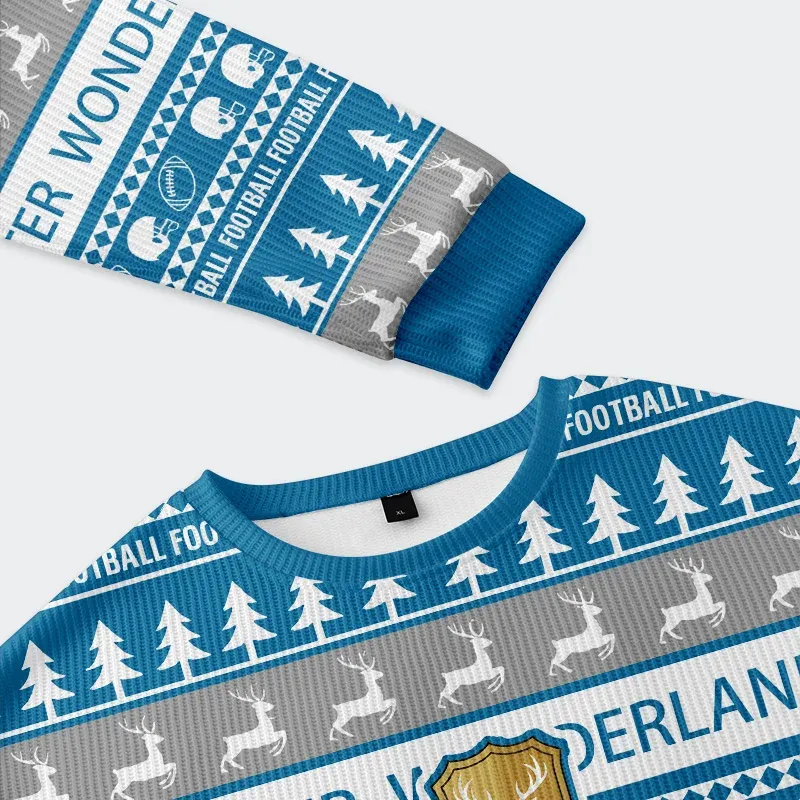 Tokyo-Tiger Football Christmas Ugly Sweatshirt