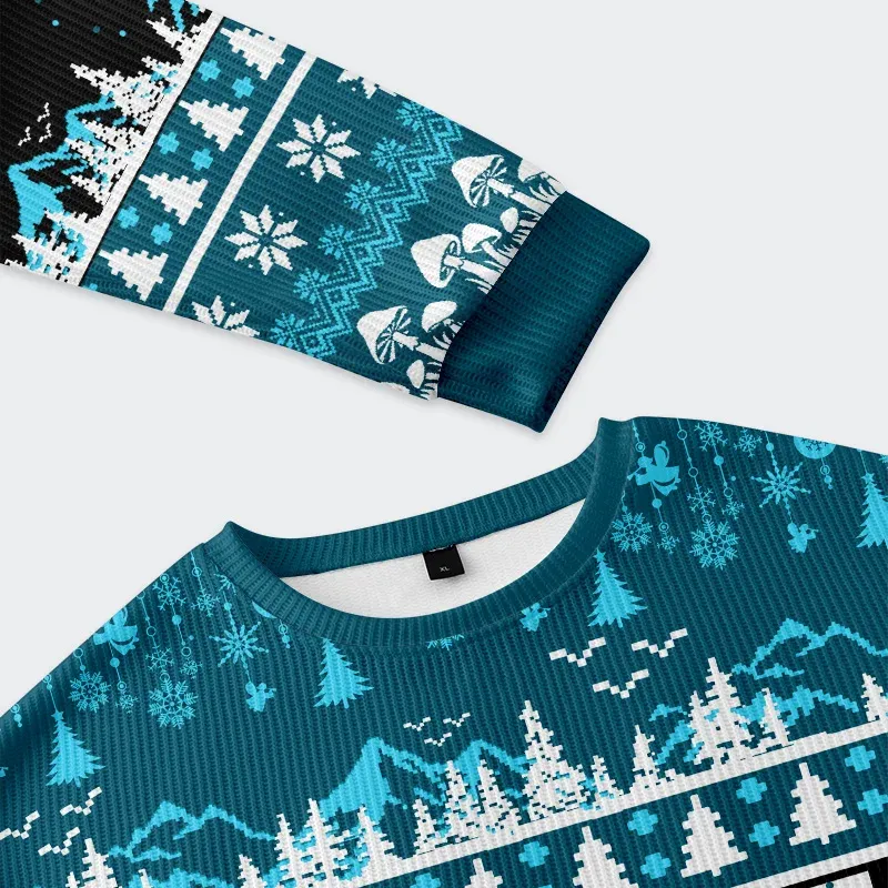 Tokyo-Tiger Cat Hate People Christmas Ugly Sweatshirt