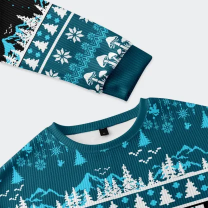 Tokyo-Tiger Cat Hate People Christmas Ugly Sweatshirt