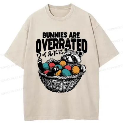Tokyo-Tiger Bunnies Are Overrated Washed T-Shirt