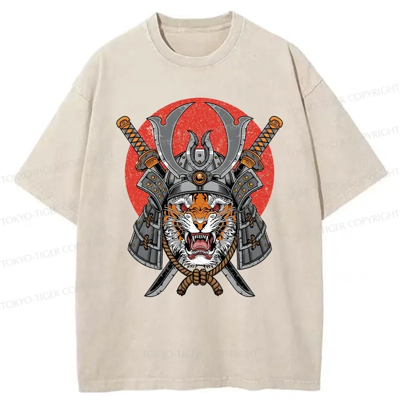 Tokyo-Tiger Mighty Tiger General Washed T-Shirt