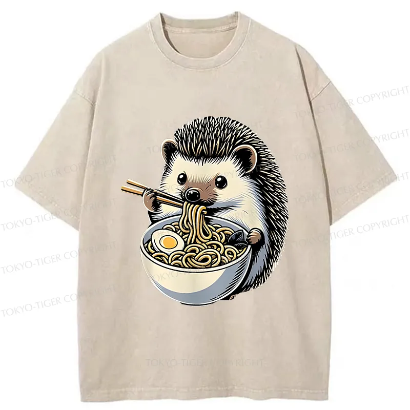 Tokyo-Tiger More Spaghetti Less Upsetti Capybara Washed T-Shirt Sale