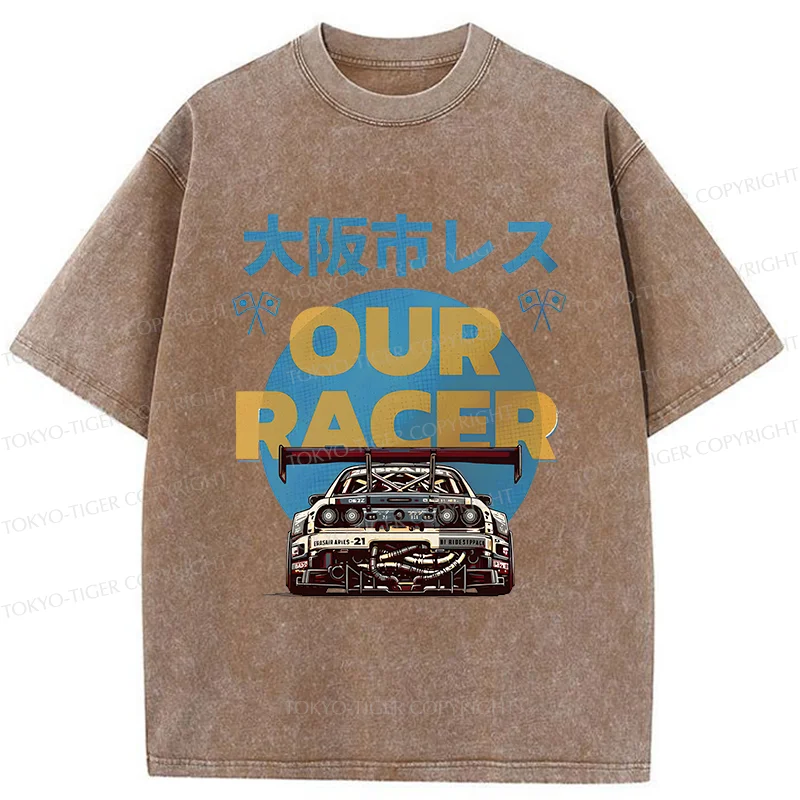 Tokyo-Tiger Osaka Racing Washed T-Shirt