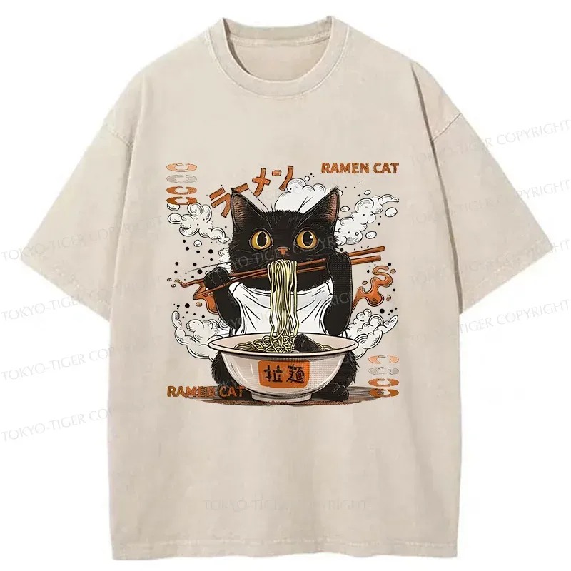 Tokyo-Tiger Sinuous Snake Washed T-Shirt Sale