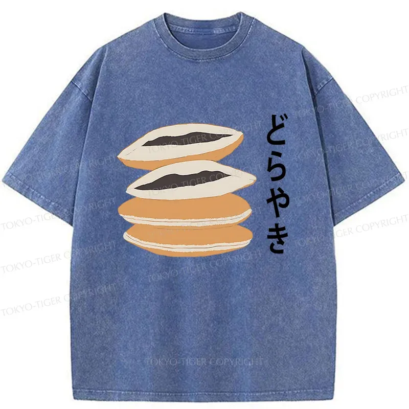 Tokyo-Tiger Dorayaki Japan Washed T-Shirt