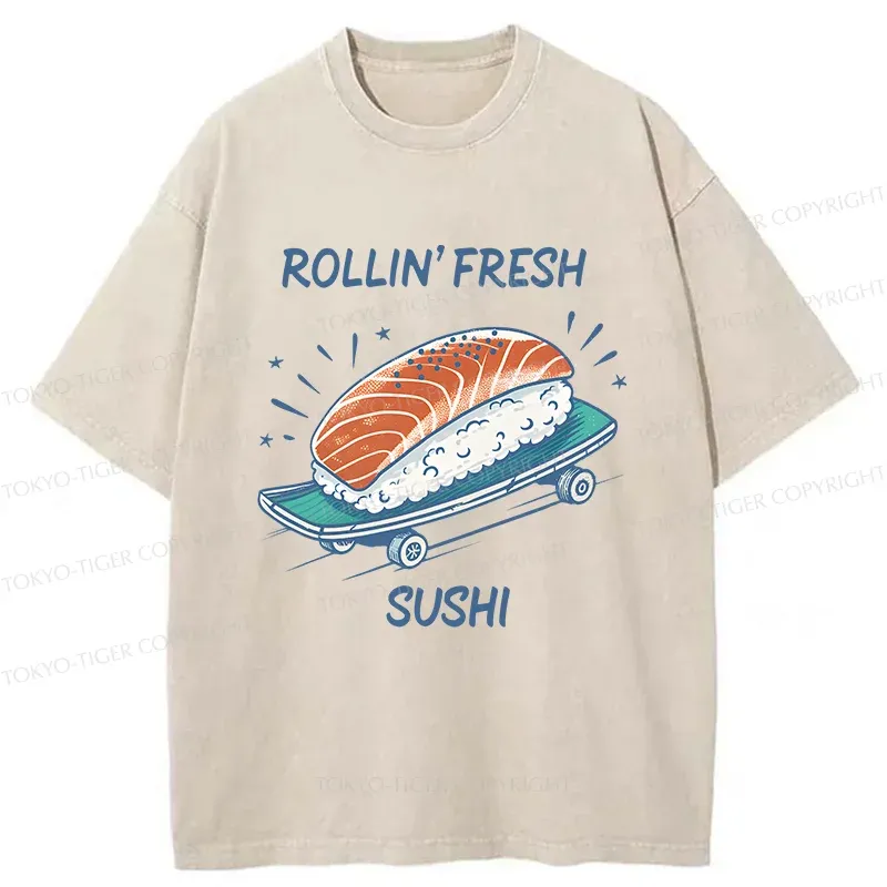 Tokyo-Tiger Japan Bonsai Washed T-Shirt Sale