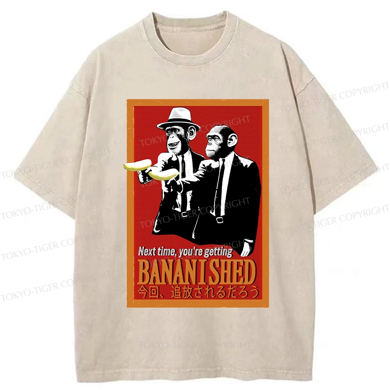 Tokyo-Tiger This Time I Will Chase You Washed T-Shirt