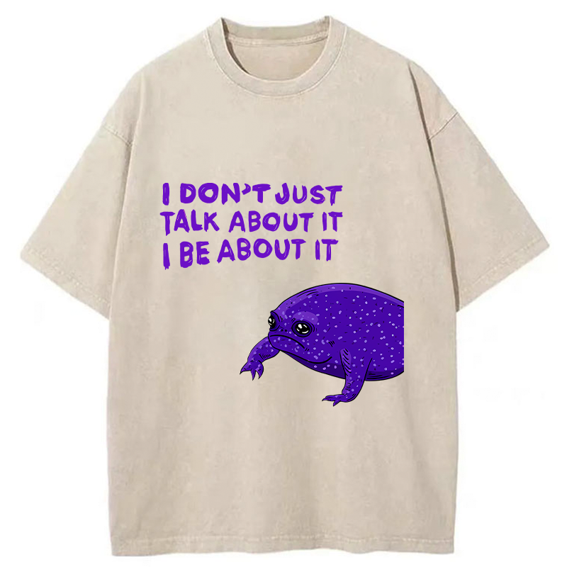 Tokyo-Tiger I Walk The Talk Washed T-Shirt