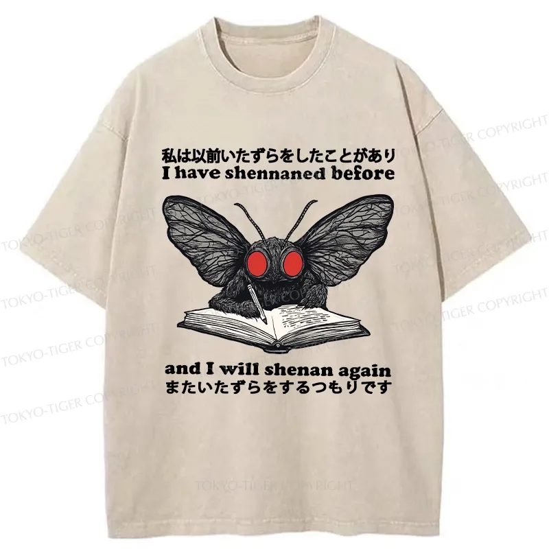 Tokyo-Tiger I Will Shenan Again Washed T-Shirt