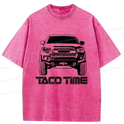Tokyo-Tiger Japanese Classic Car Washed T-Shirt