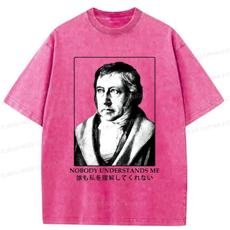 Tokyo-Tiger Nobody Understands Me Washed T-Shirt