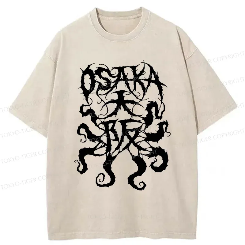 Tokyo-Tiger Vintage Osaka Washed T-Shirt