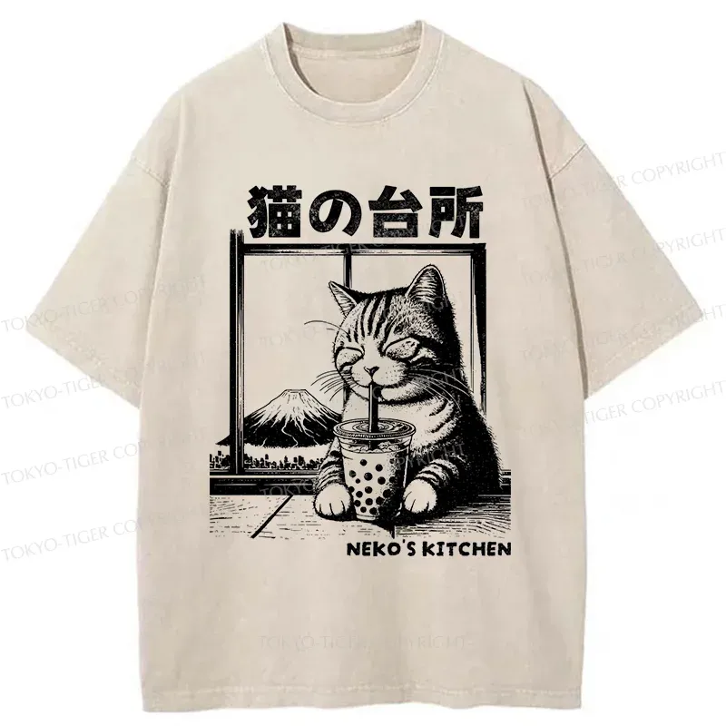 Tokyo-Tiger Japan Bonsai Washed T-Shirt Sale