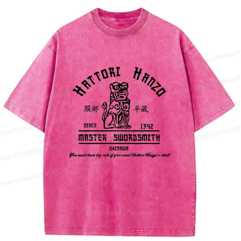 Tokyo-Tiger Hattori Hanzo Gourmet Washed T-Shirt