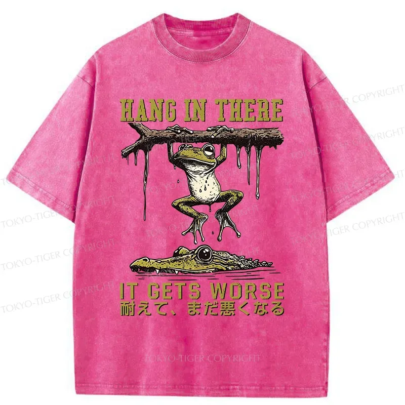 Tokyo-Tiger Desperate Frog Washed T-Shirt