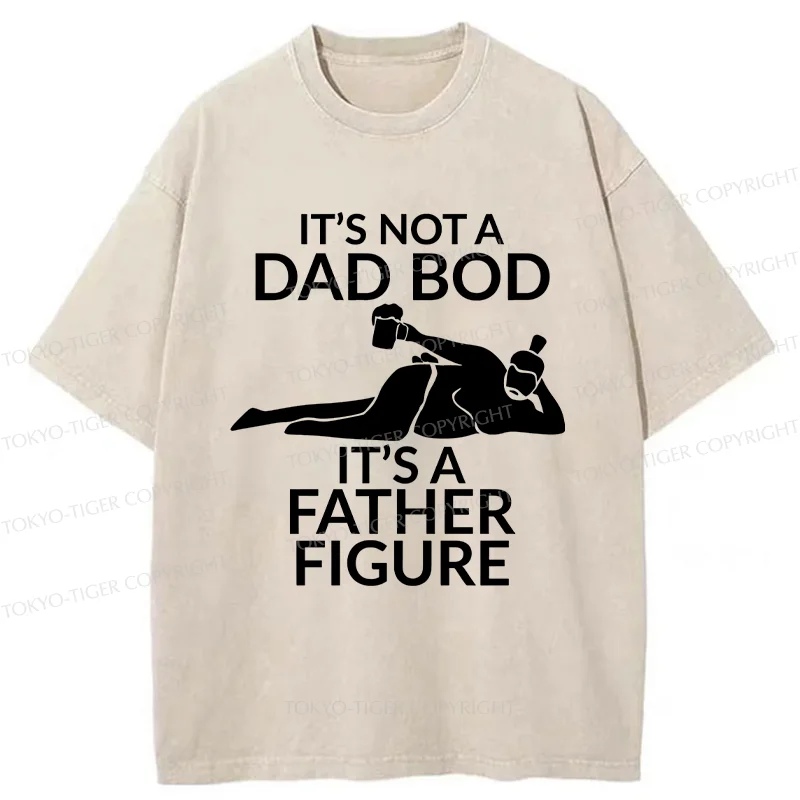 Tokyo-Tiger Japanese Father Figure Funny Washed T-Shirt