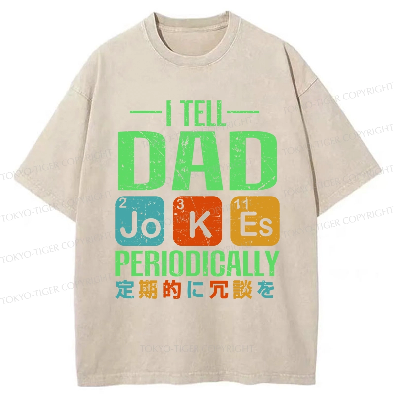 Tokyo-Tiger Deliver Humor Regularly Washed T-Shirt