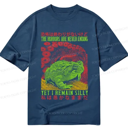 Tokyo-Tiger The Horrors Are Never Ending Japan Classic T-Shirt