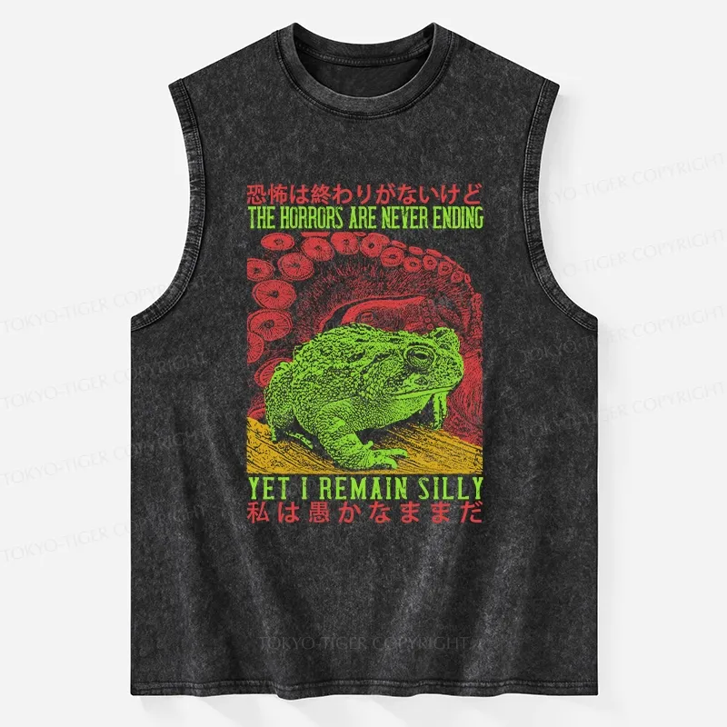 Tokyo-Tiger The Horrors Are Never Ending Japan Washed Tank