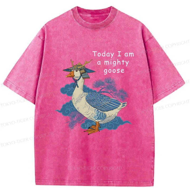 Tokyo-Tiger Mighty Goose Washed T-Shirt