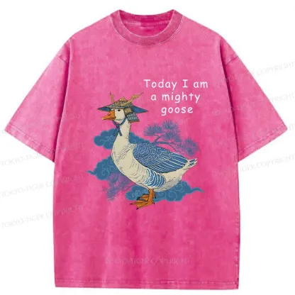Tokyo-Tiger Mighty Goose Washed T-Shirt