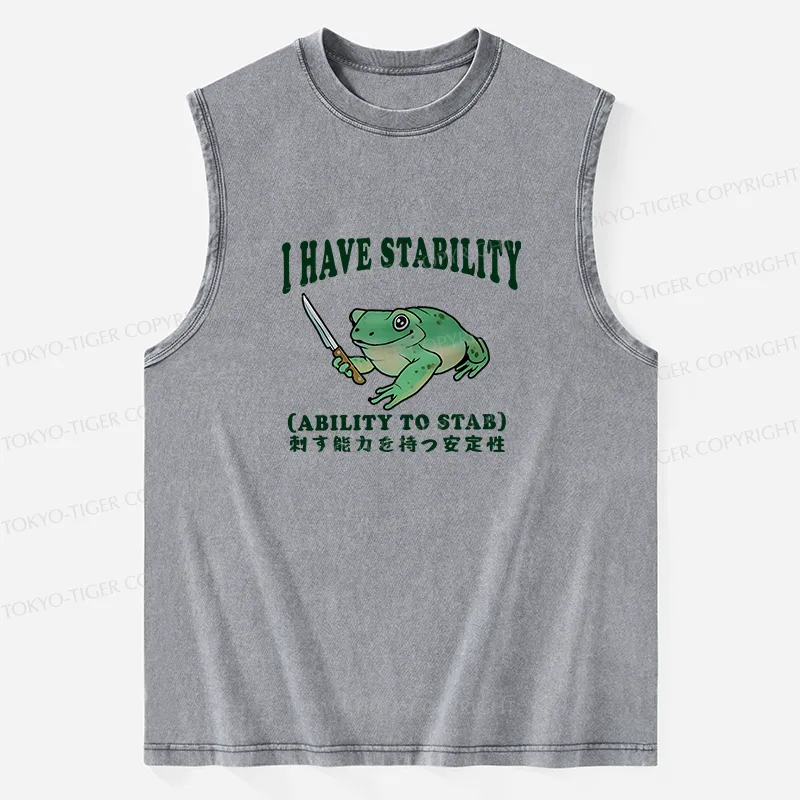 Tokyo-Tiger Mentally Stable Assassin Frog Washed Tank