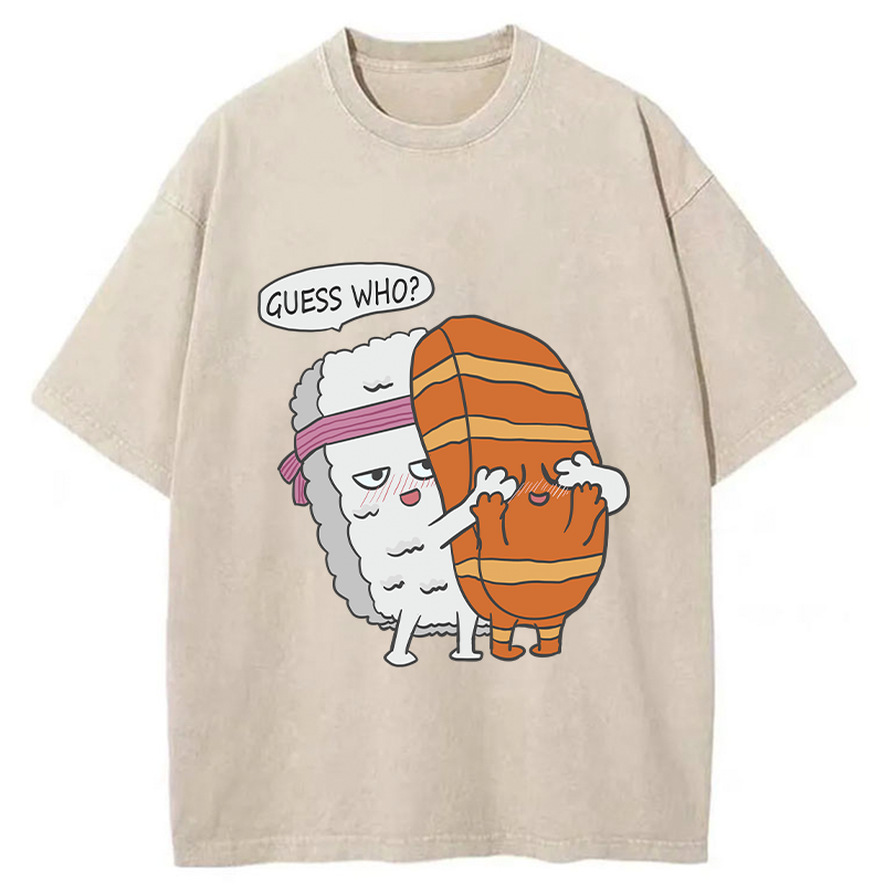 Tokyo-Tiger Guess Who I Am Washed T-Shirt