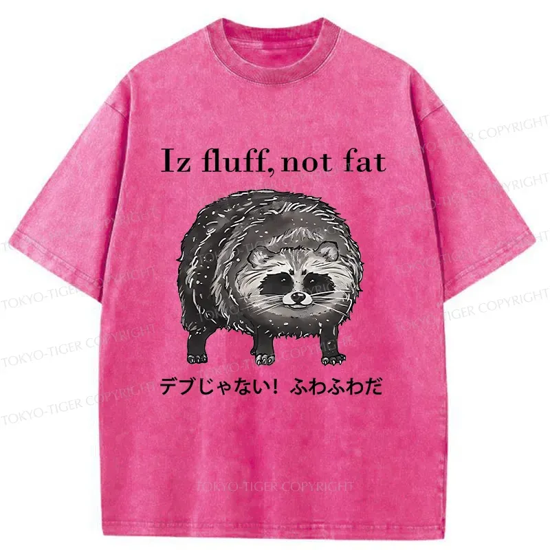 Tokyo-Tiger Furry Raccoon Washed T-Shirt
