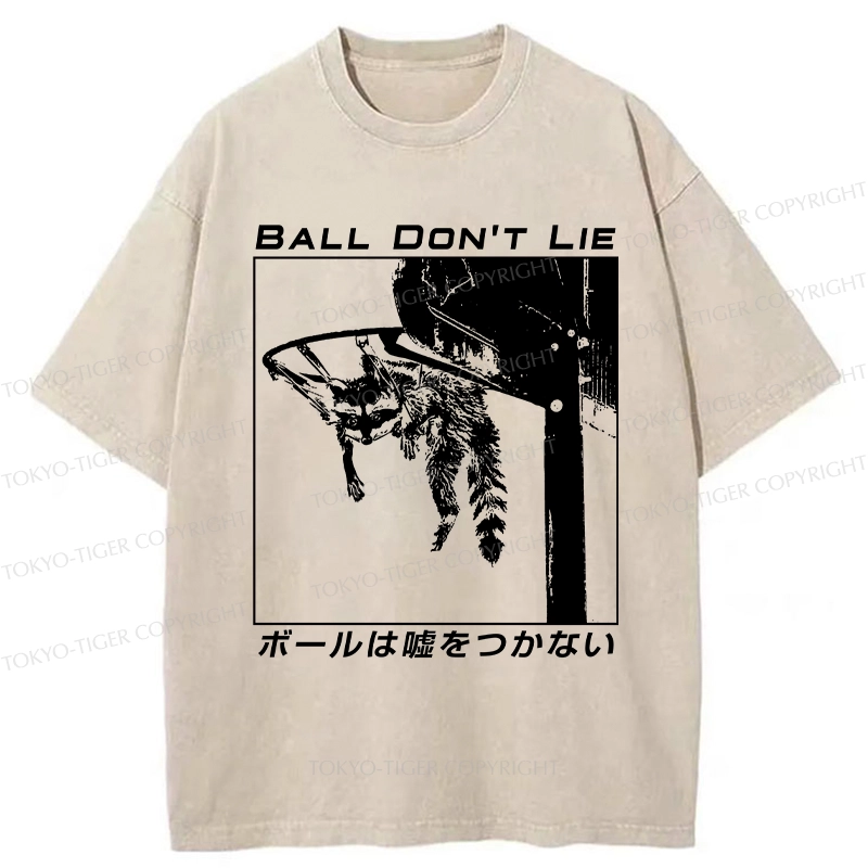 Tokyo-Tiger The Ball Doesn't Lie Washed T-Shirt