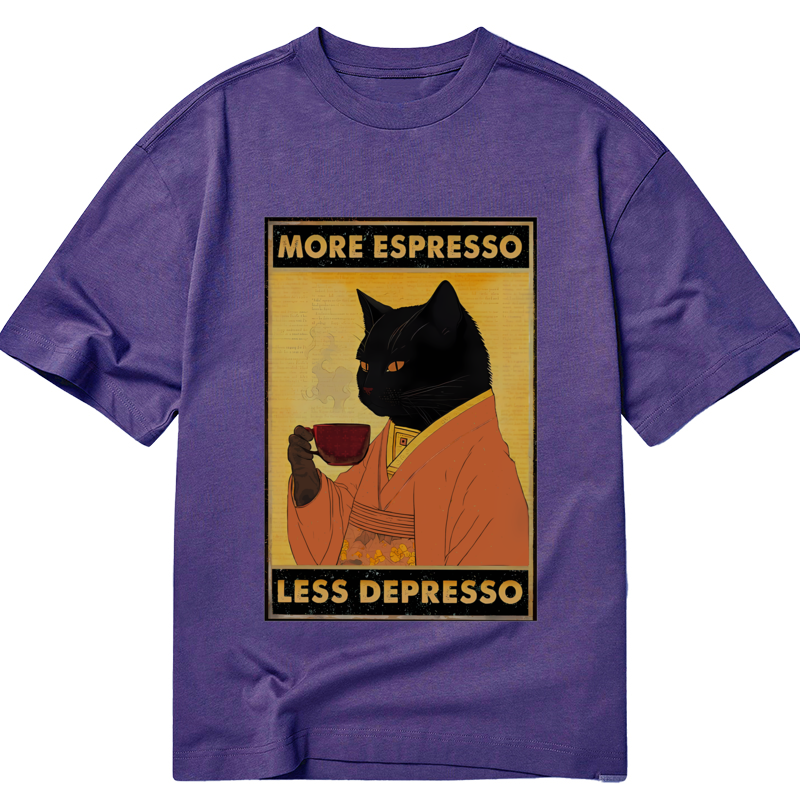 Tokyo-Tiger Increase Espresso Decrease Distress Classic T-Shirt