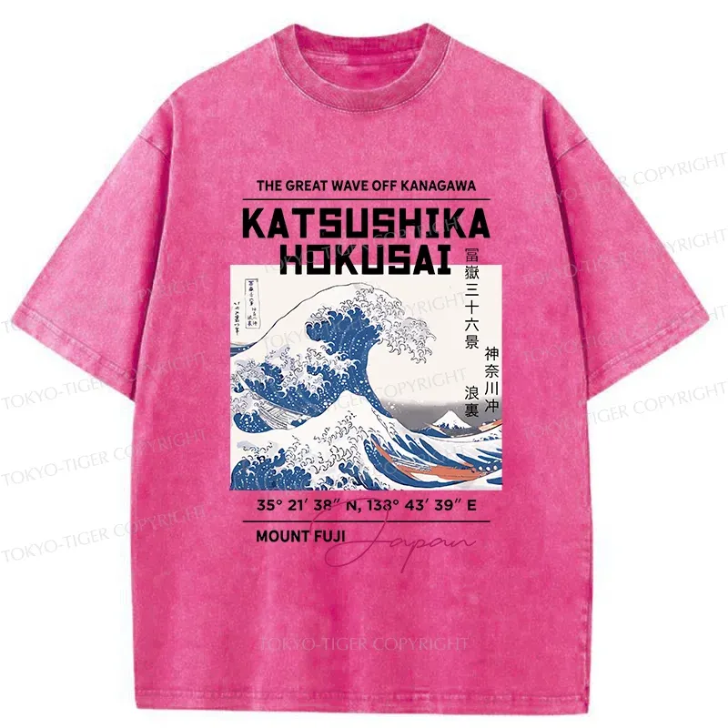 Tokyo-Tiger Japan Bonsai Washed T-Shirt Sale