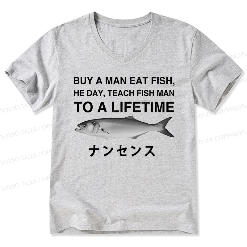 Tokyo-Tiger Funny To A Lifetime V-Neck Classic T-Shirt