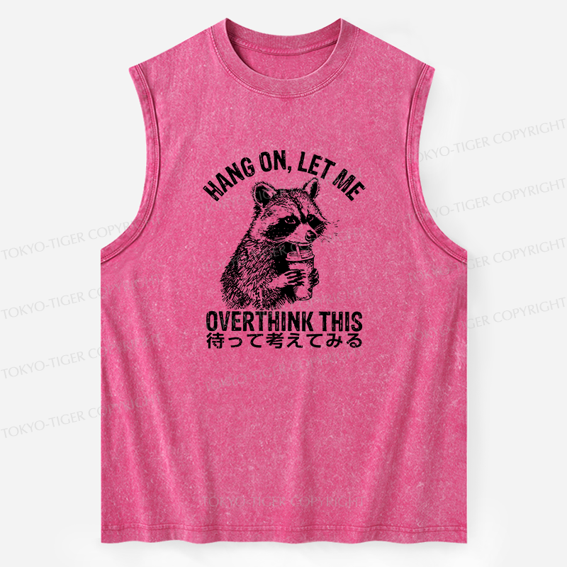 Tokyo-Tiger Overthink Raccoon Washed Tank