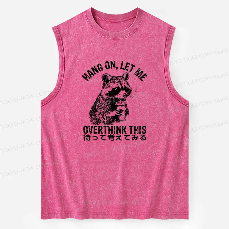 Tokyo-Tiger Overthink Raccoon Washed Tank