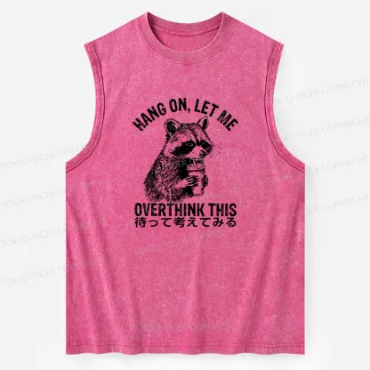 Tokyo-Tiger Overthink Raccoon Washed Tank