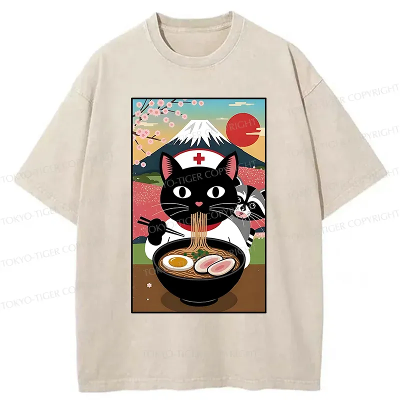 Tokyo-Tiger Japan Bonsai Washed T-Shirt Sale