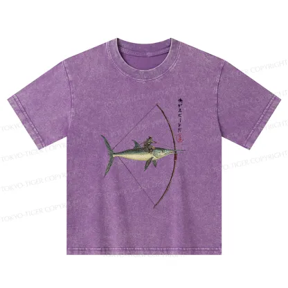 Tokyo-Tiger I Am Speed Kids Washed T-Shirt