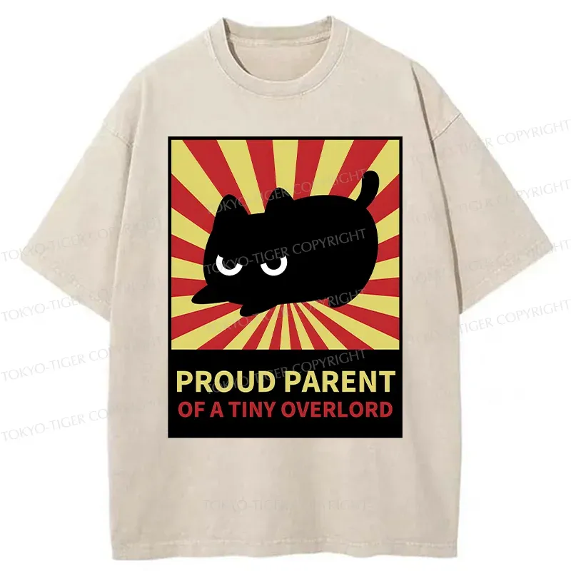 Tokyo-Tiger Family Overlord Washed T-Shirt