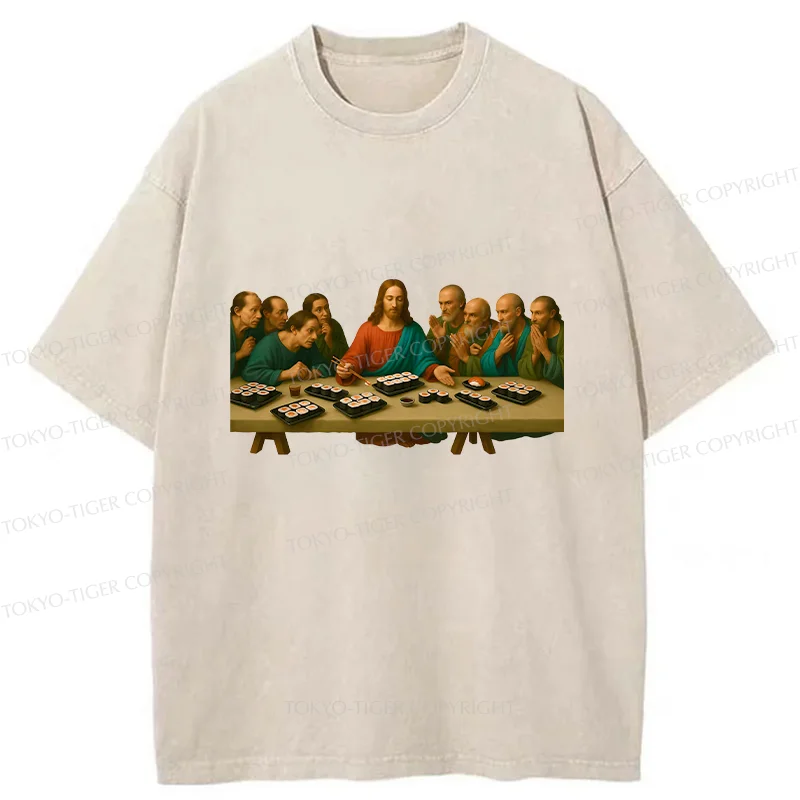 Tokyo-Tiger The Last Sushi Washed T-Shirt