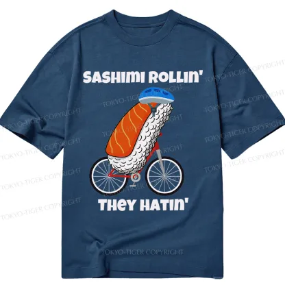 Tokyo-Tiger Sashimi Rollin' They Hatin' Classic T-Shirt