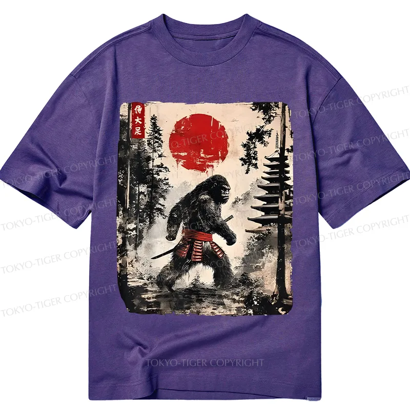 Tokyo-Tiger Japanese Samurai Bigfoot Classic T-Shirt