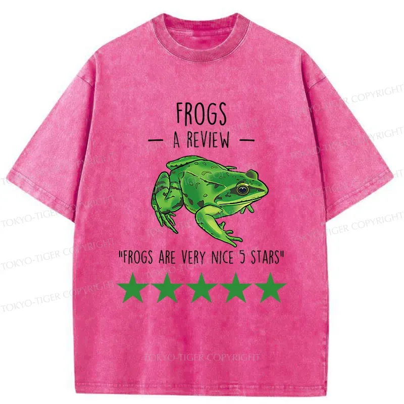 Tokyo-Tiger Five Star Recommended Frog Washed T-Shirt