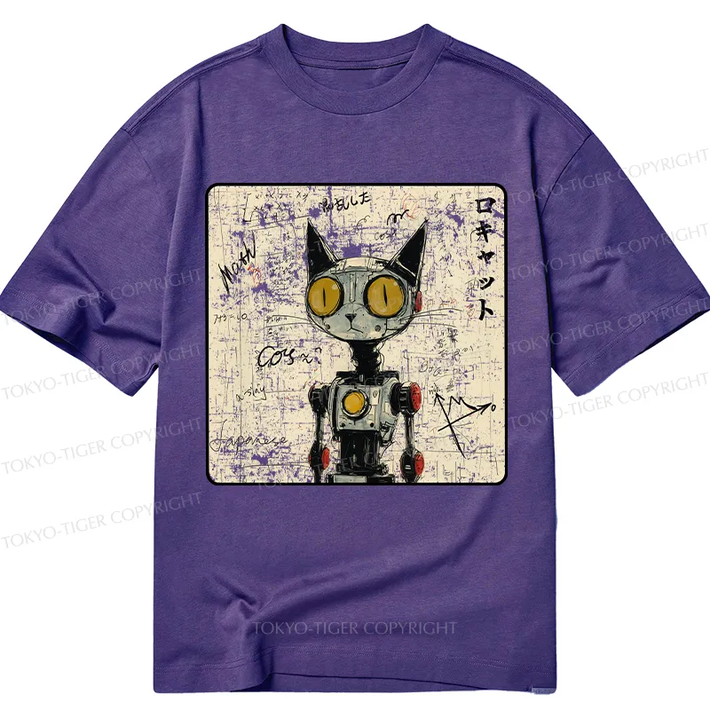 Tokyo-Tiger Robot Cat Classic T-Shirt
