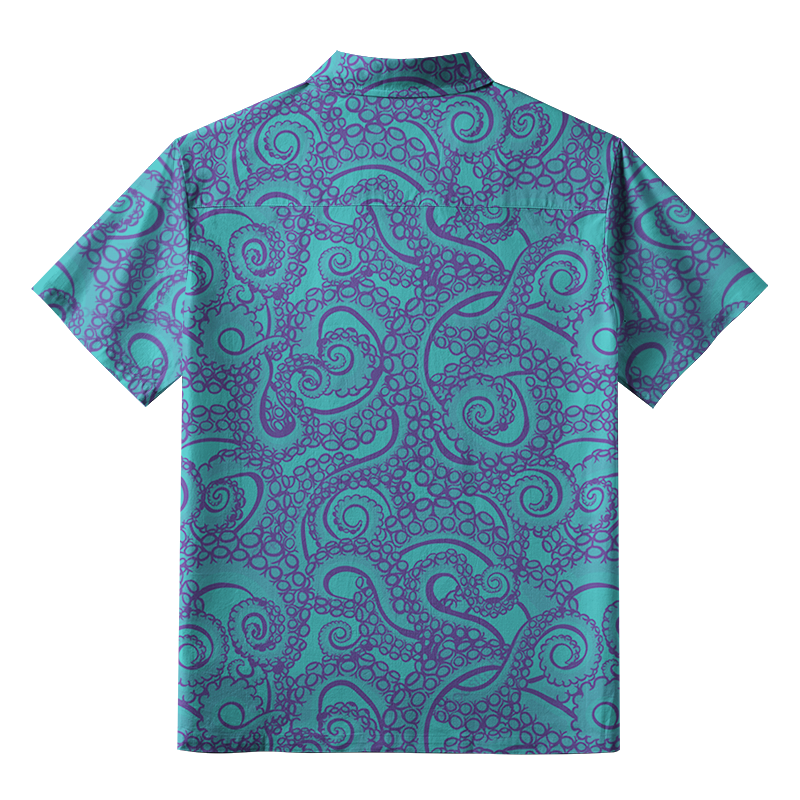 Tokyo-Tiger Octopus Tentacles Hawaiian Shirt