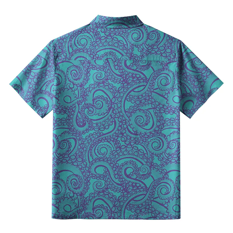Tokyo-Tiger Octopus Tentacles Hawaiian Shirt